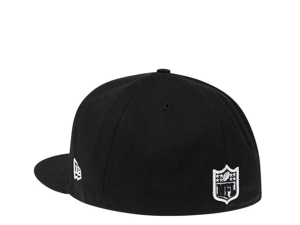 New Era Los Angeles Chargers Black Classic Edition 59Fifty Fitted Casquette