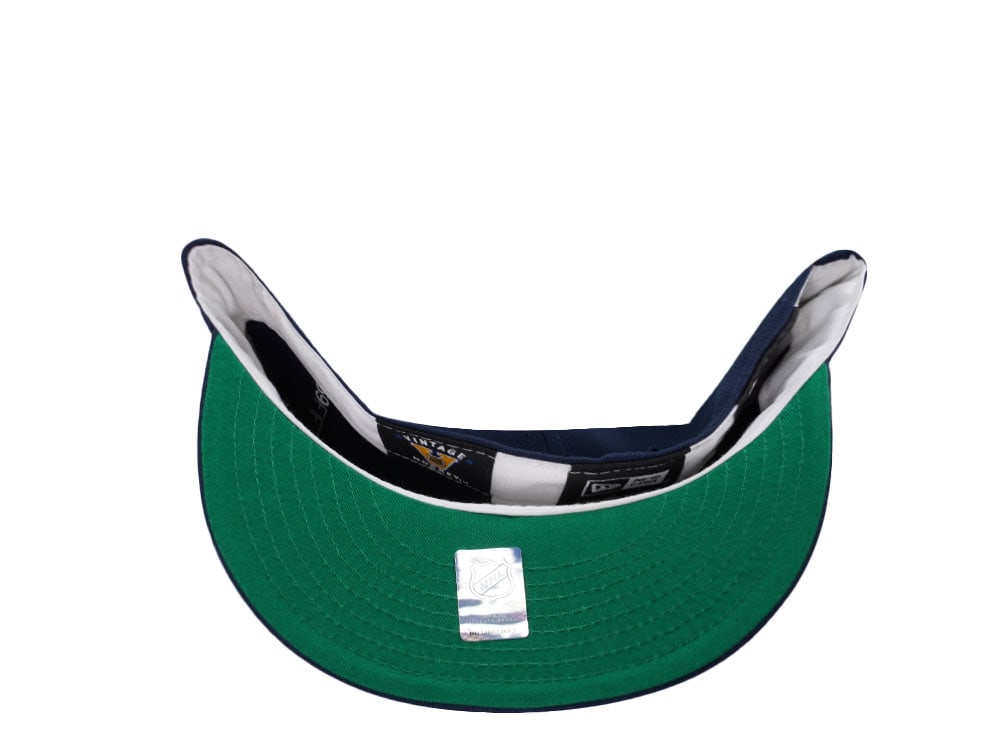 New Era Hartford Whalers 10 Years of Hockey Navy Throwback Edition 59Fifty Fitted Casquette
