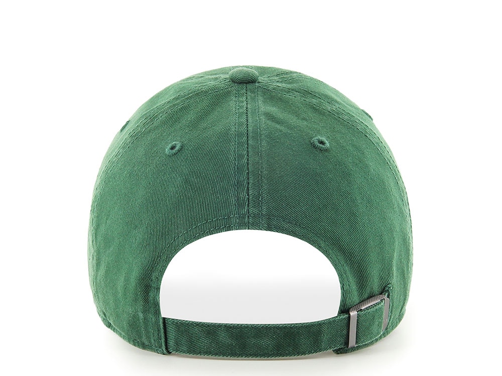 47 Brand Oakland Athletics Dark Green Base Runner Clean Up Strapback Casquette