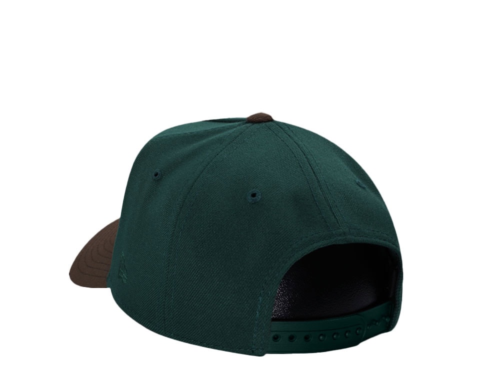 New Era Baltimore Orioles Copper Dark Green Two Tone 9Forty A Frame Snapback Casquette