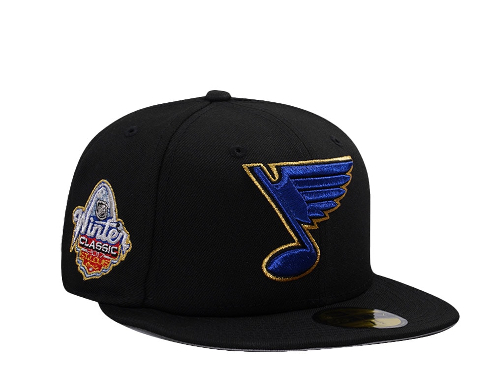 New Era St. Louis Blues Winter Classic 2017 Black Prime Edition 59Fifty Fitted Casquette
