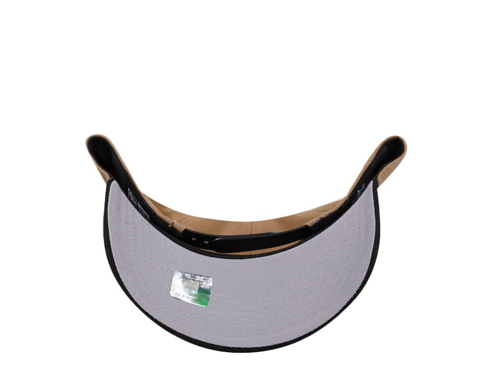 New Era Jacksonville Jaguars Khaki Two Tone Edition 9Forty A Frame Snapback Casquette