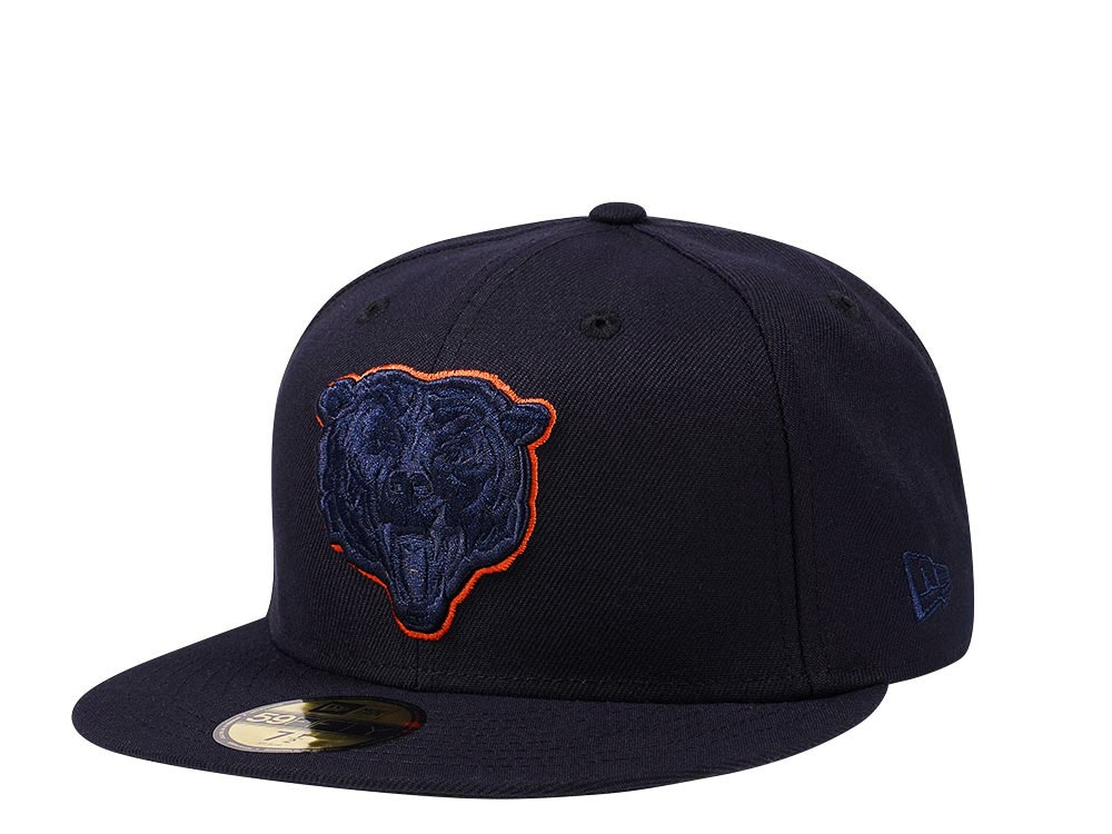New Era Chicago Bears Orange Pop Edition 59Fifty Fitted Casquette
