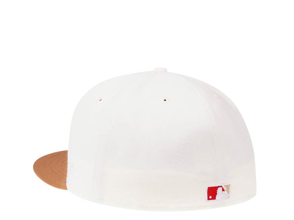 New Era Milwaukee Brewers All Star Game 2002 Creame Dome Edition 59Fifty Fitted Casquette