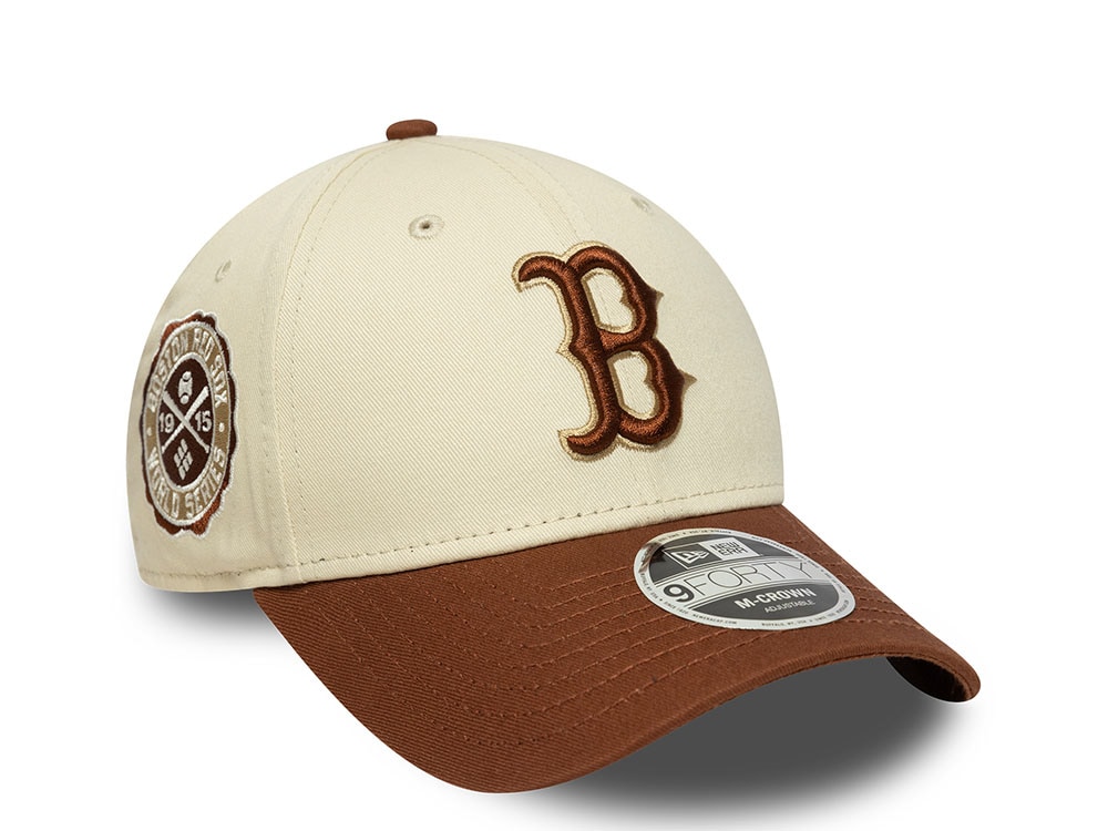 New Era Boston Red Sox 1915 World Series Two Tone Edition 9Forty M Crown Snapback Casquette