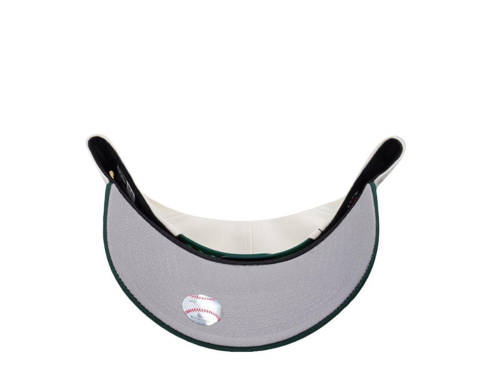 New Era Oakland Athletics Giants Script Chrome Two Tone Edition 9Forty A Frame Snapback Casquette