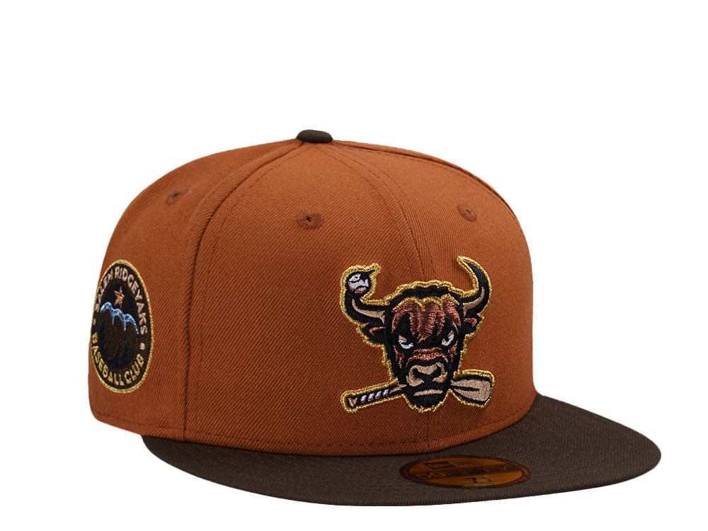 New Era Salem RidgeYaks Earthy Walnut Two Tone Edition 59Fifty Fitted Casquette