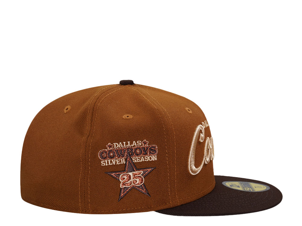 New Era Dallas Cowboys Silver Season Bourbon Two Tone Edition 59Fifty Fitted Casquette