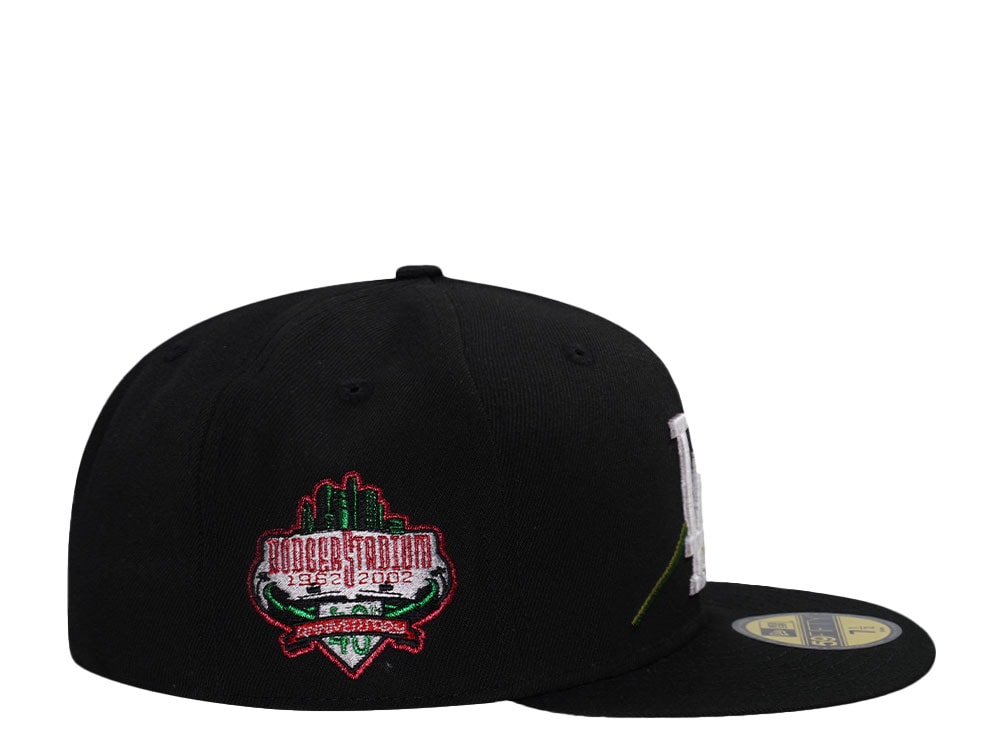 New Era Los Angeles Dodgers 40th Stadium AnniversaryBlack Rose Edition 59Fifty Fitted Casquette