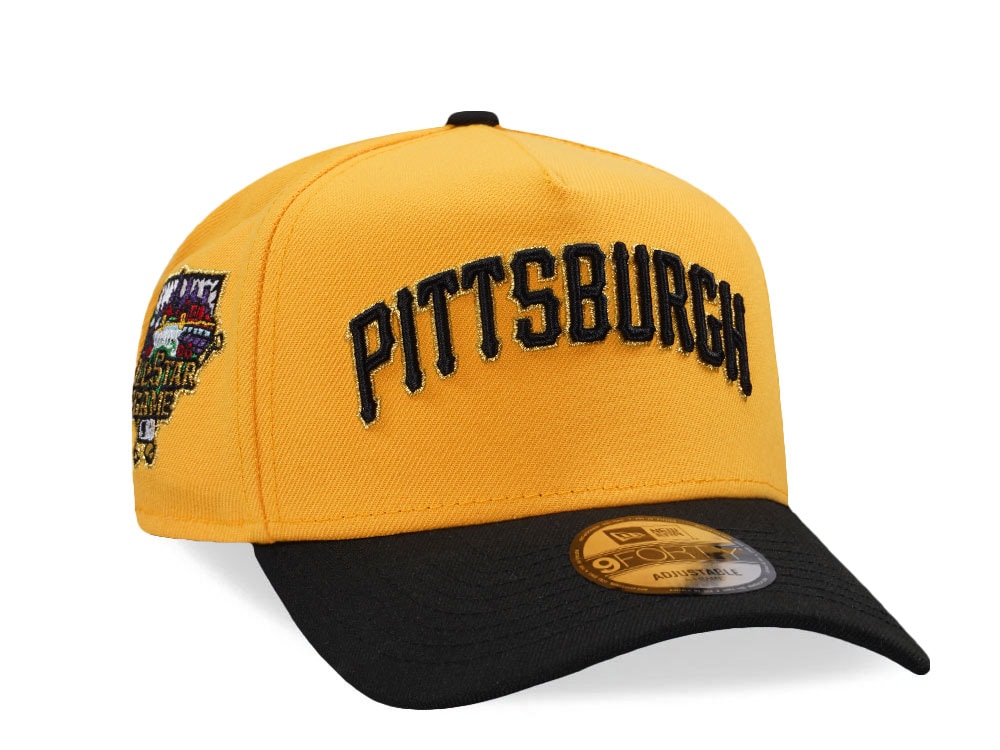 New Era Pittsburgh Pirates All Star Game 2006 Yellow Two Tone Edition 9Forty A Frame Snapback Casquette