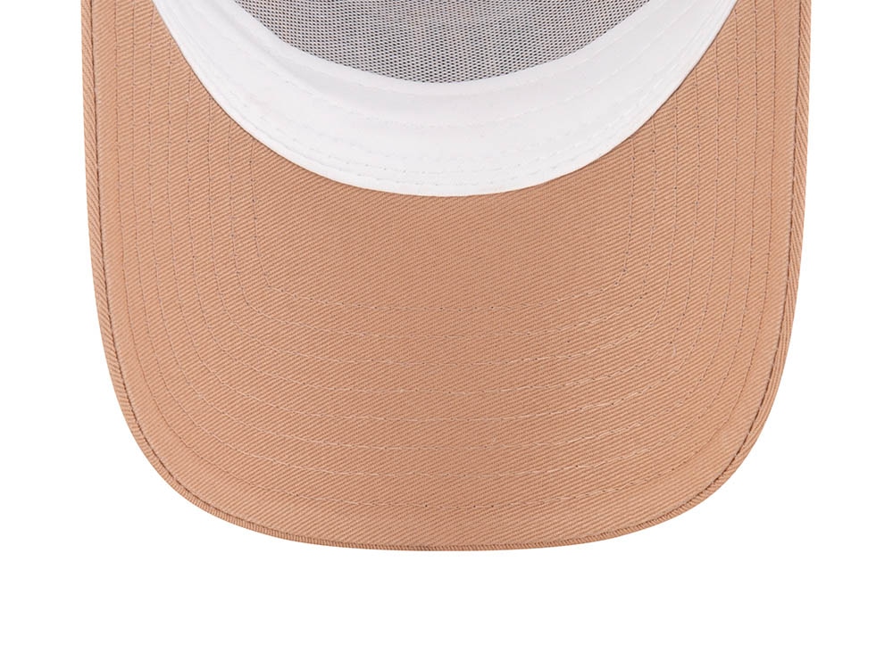 New Era License Plate Beige Trucker A Frame Snapback Casquette