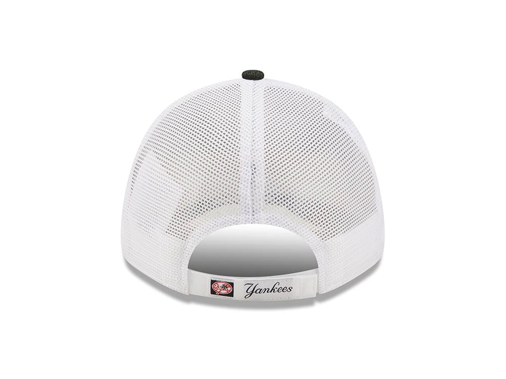 New Era New York Yankees Black Home Field Edition 9forty Trucker Strapback Casquette