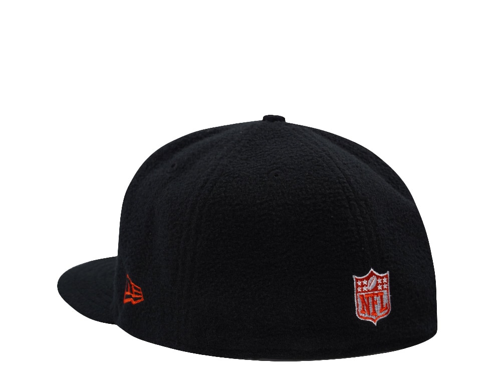 New Era Chicago Bears Team Helmet Black Prime Fleece Edition 59Fifty Fitted Casquette