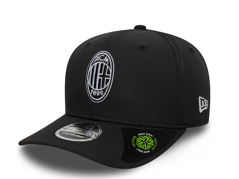 New Era AC Milan Black Recycled 9Seventy Snapback Casquette