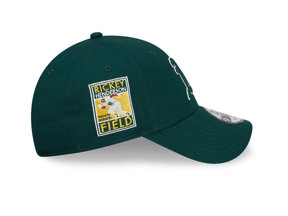 New Era Oakland Athletics Traditions Dark Green 9Forty Strapback Casquette