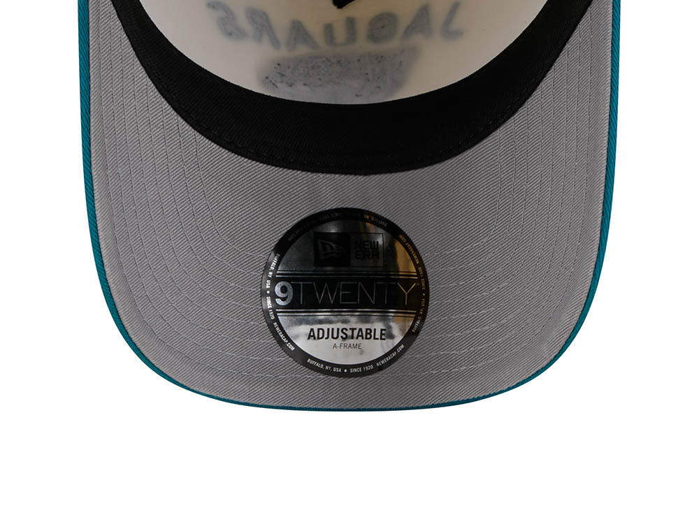 New Era Jacksonville Jaguars 2025 Draft Edition 9Twenty A Frame Strapback Casquette
