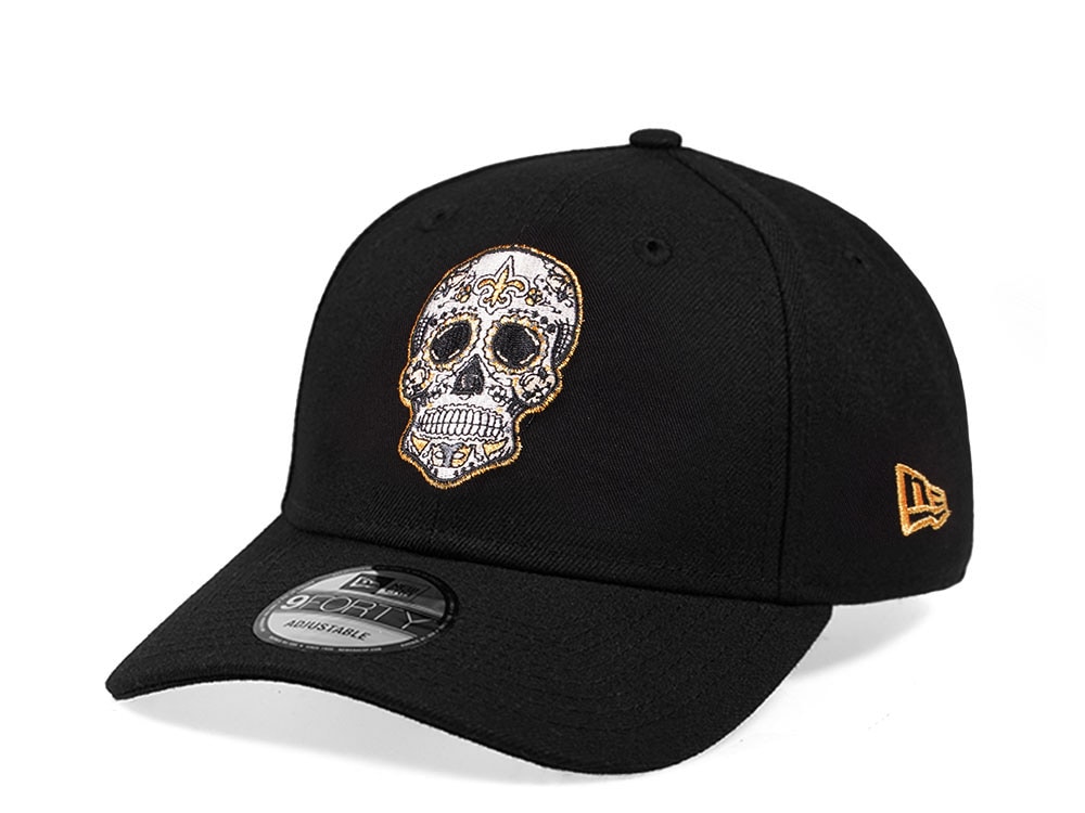 New Era New Orleans Saints Skull Edition 9Forty Snapback Casquette