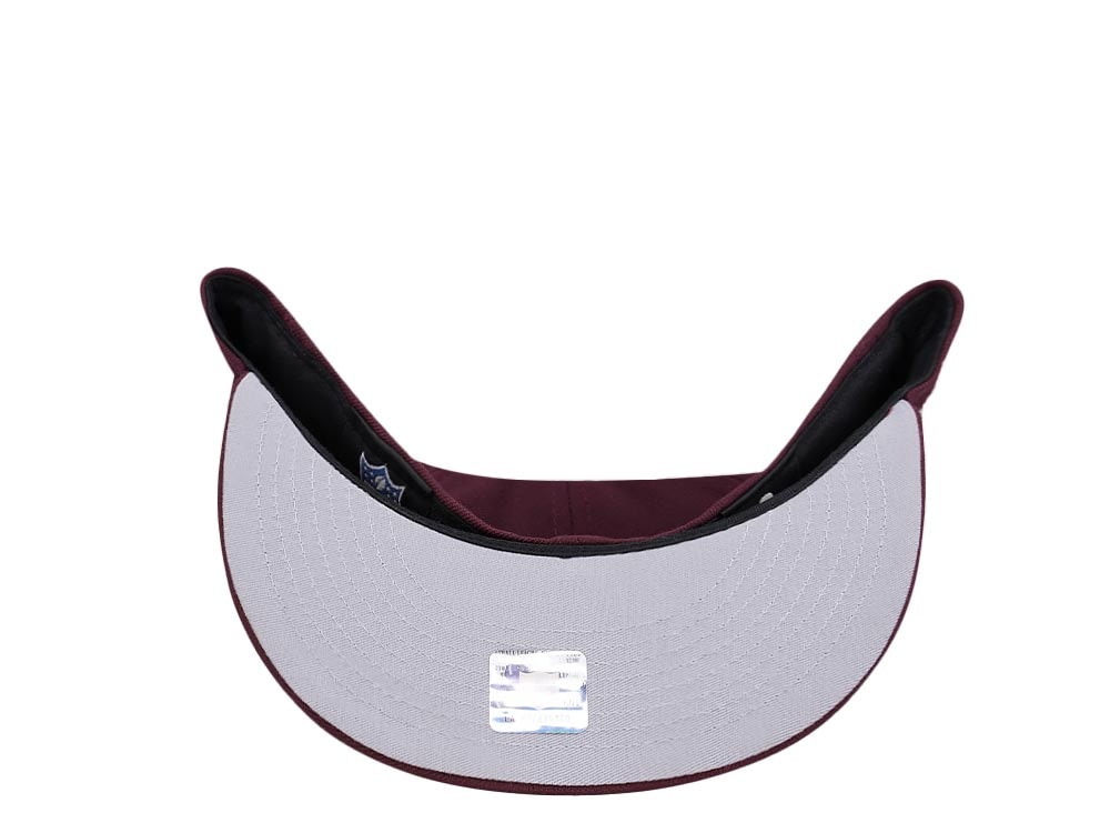 New Era Seattle Seahawks  Maroon Classic Edition 59Fifty Fitted Casquette