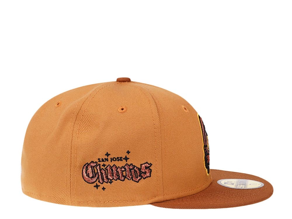 New Era San Jose Giants Copper Churors Edition 59Fifty Fitted Casquette