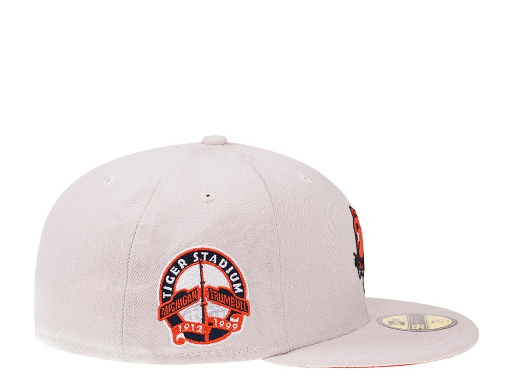 New Era Detroit Tigers Stadium Patch Cream Prime Edition 59Fifty Fitted Casquette