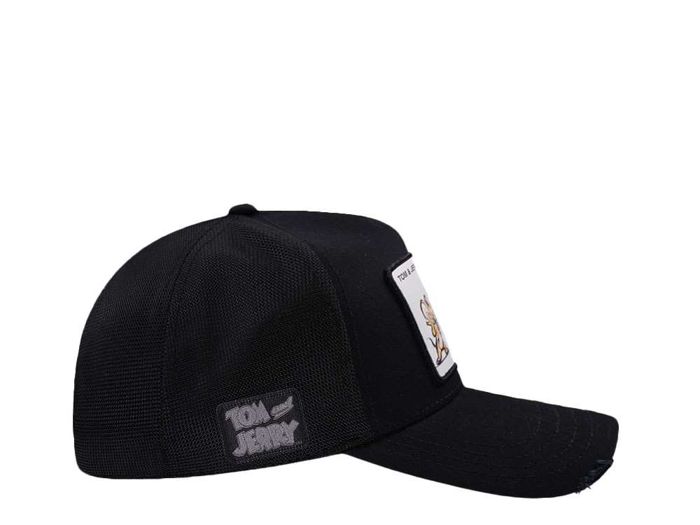 Capslab Tom & Jerry Black Trucker Snapback Casquette