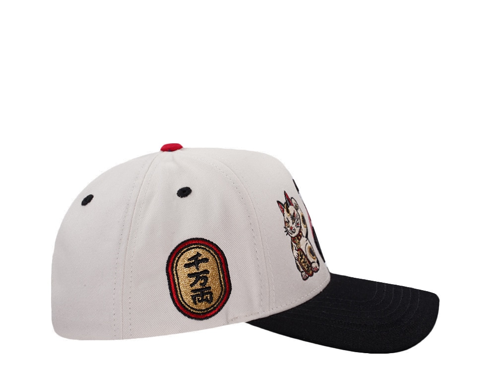 Parallel Union Japan Lucky Cat Chrome Two Tone Edition Snapback Casquette