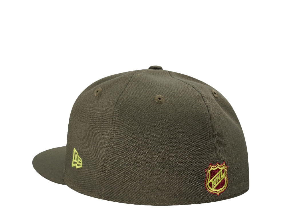 New Era Minnesota Wild 10th Anniversary Olive Prime Edition 59Fifty Fitted Casquette