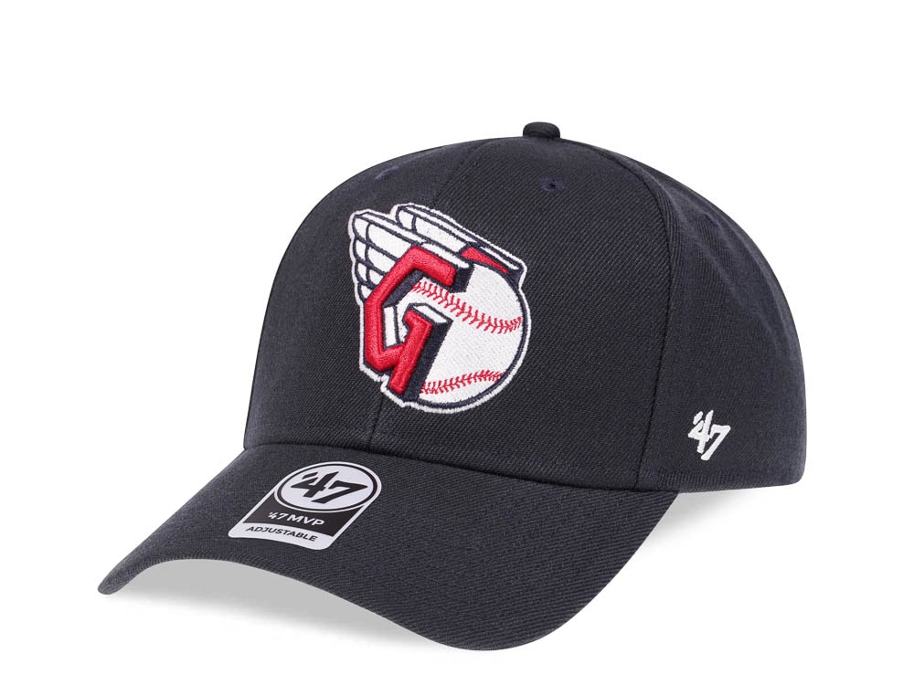 47Brand Cleveland Guardians Classic Navy Strapback Casquette