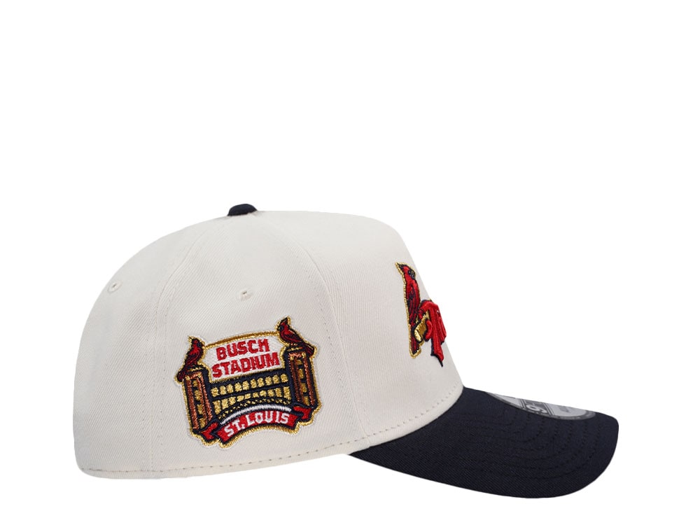 New Era St. Louis Cardinals Busch Stadium Chrome Two Tone Edition 9Forty A Frame Snapback Casquette