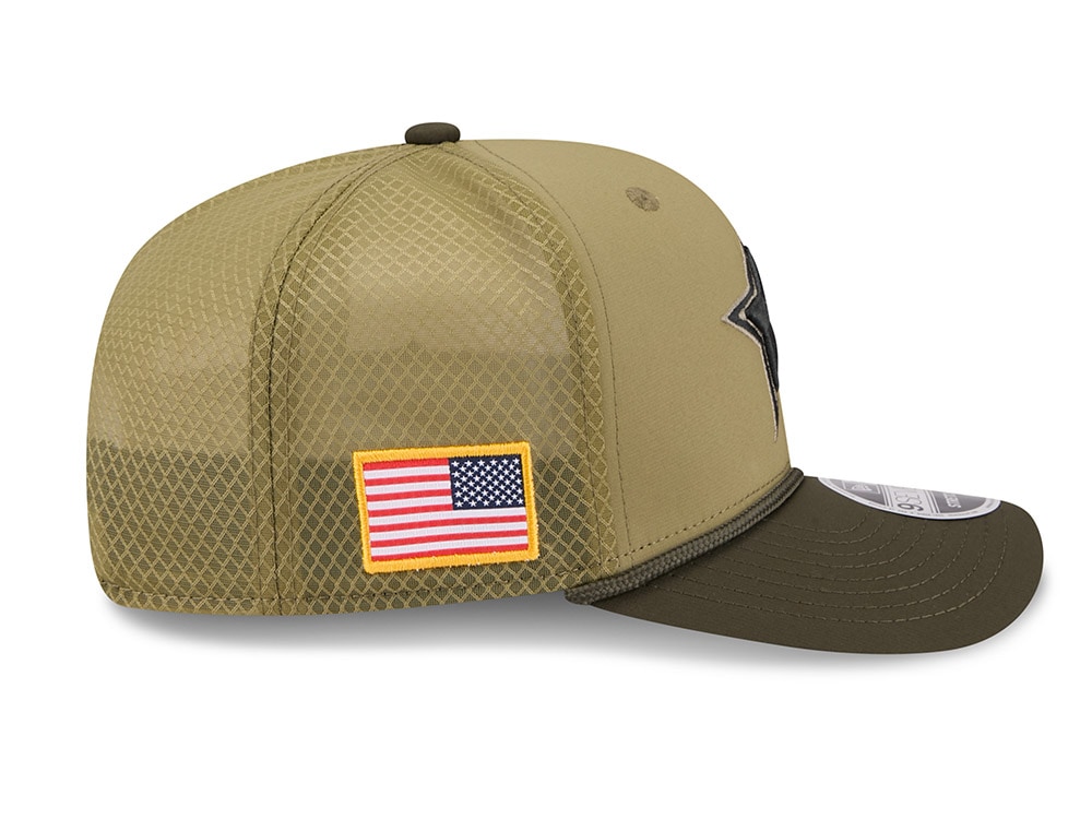 New Era Dallas Cowboys Salute To Service 2025 9Seventy Snapback Casquette