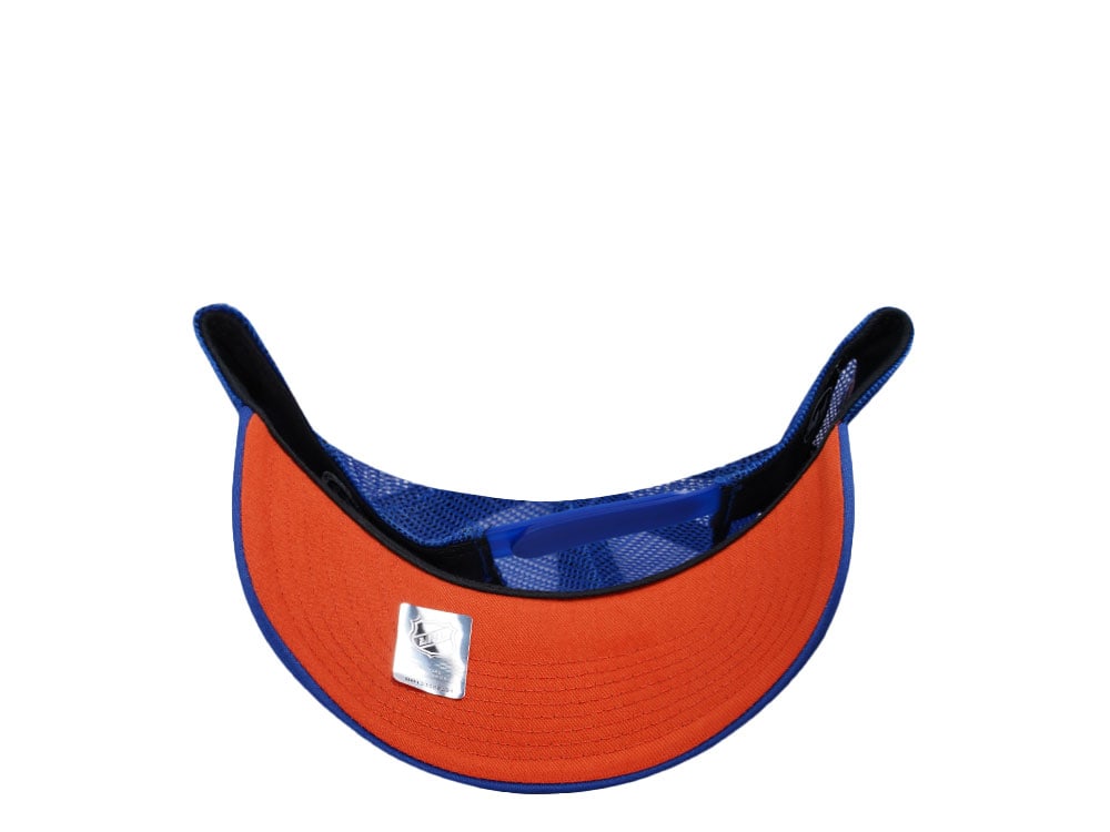 47Brand Edmonton Oilers Vintage 1990 Stanley Cup Blue Foam Champ Offside Trucker Snapback Casquette