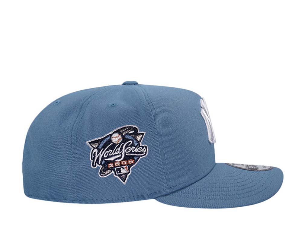 New Era New York Yankees World Series 2000 Indigo Edition 9Fifty A Frame Snapback Casquette