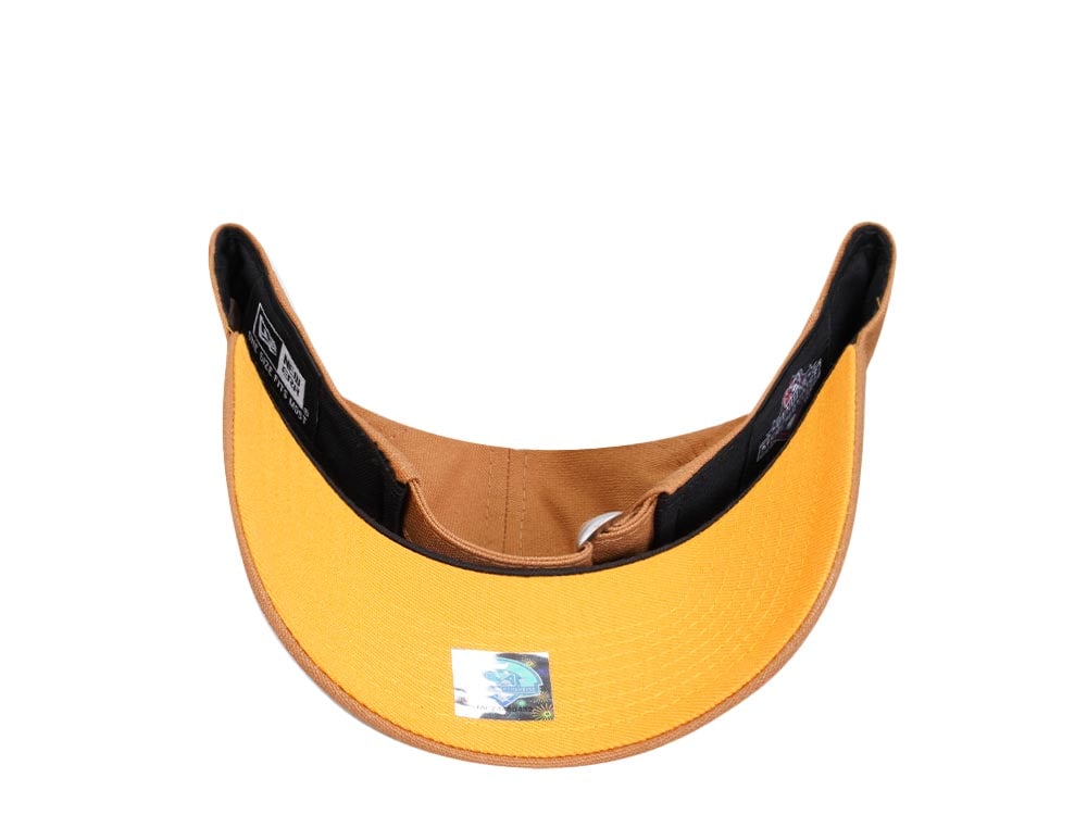 New Era Salt Lake Bees Beige 9Twenty Strapback Casquette
