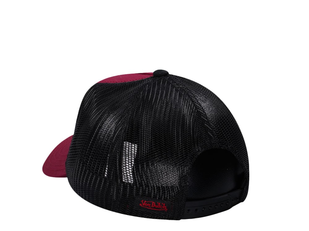 Von Dutch Burgundy Trucker Edition Snapback Casquette