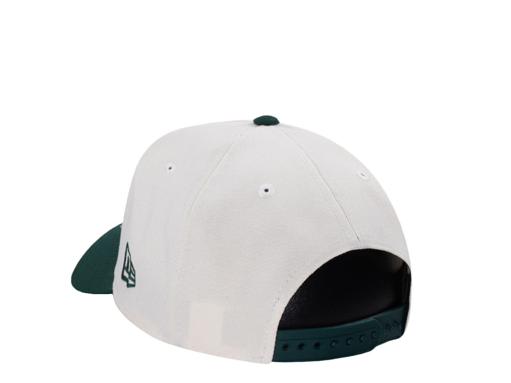New Era Los Angeles Dodgers 40th Anniversary Chrome Green Two Tone Edition 9Forty A Frame Snapback Casquette