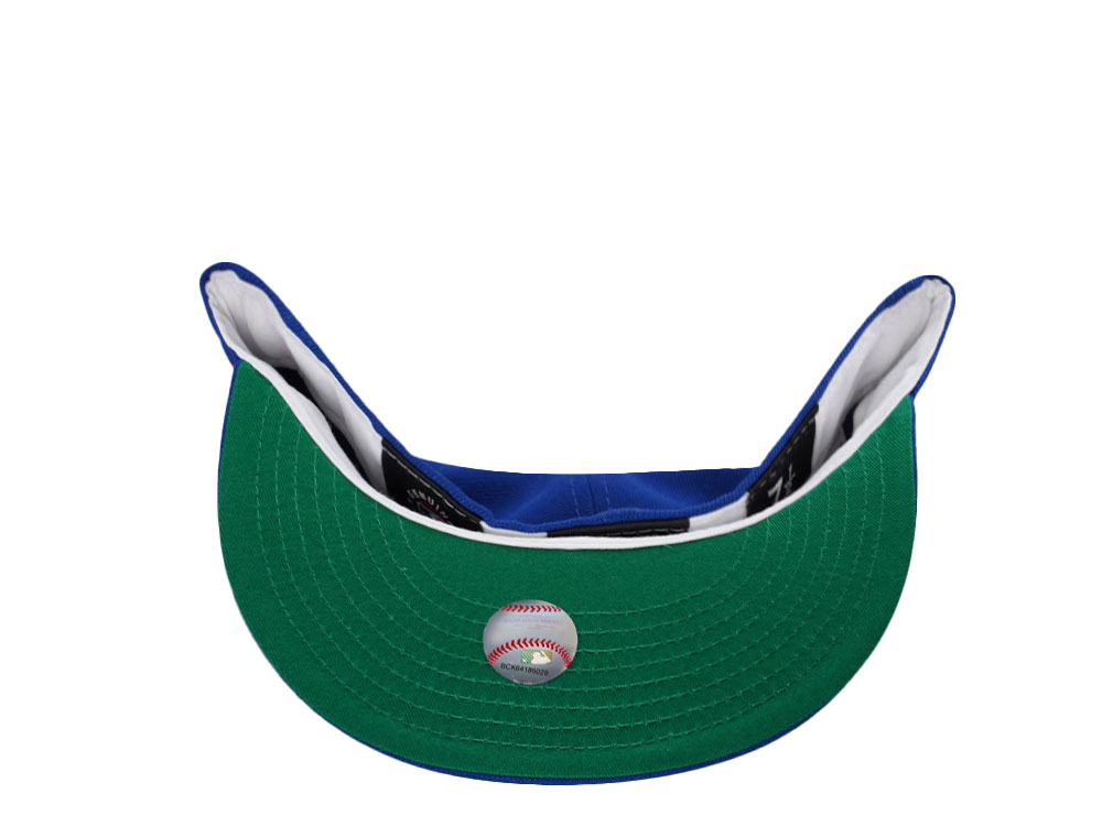 New Era New York Mets Amazin Mets Blue Throwback Edition 59Fifty Fitted Casquette