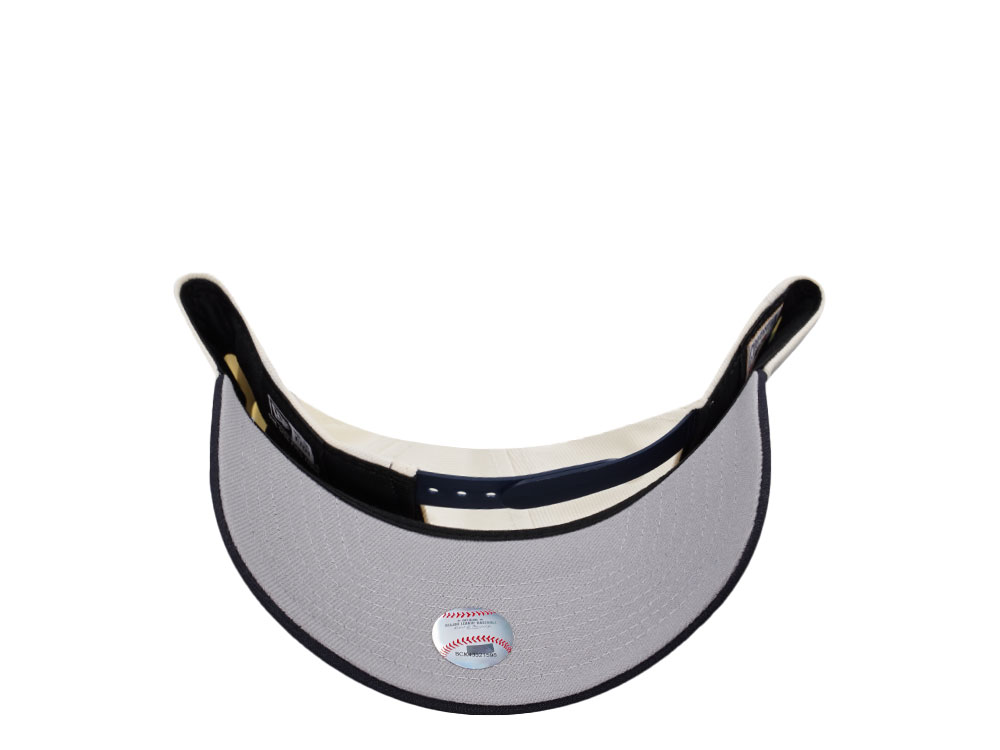 New Era New York Yankees 50th Anniversary Liberty Chrome Two Tone Edition 9Forty A Frame Snapback Casquette