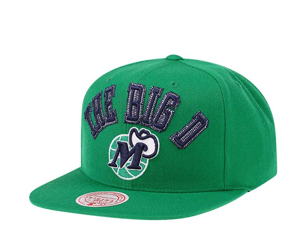 Mitchell & Ness Dallas Mavericks HWC Zig Zag Satin Undervisor Snapback Casquette