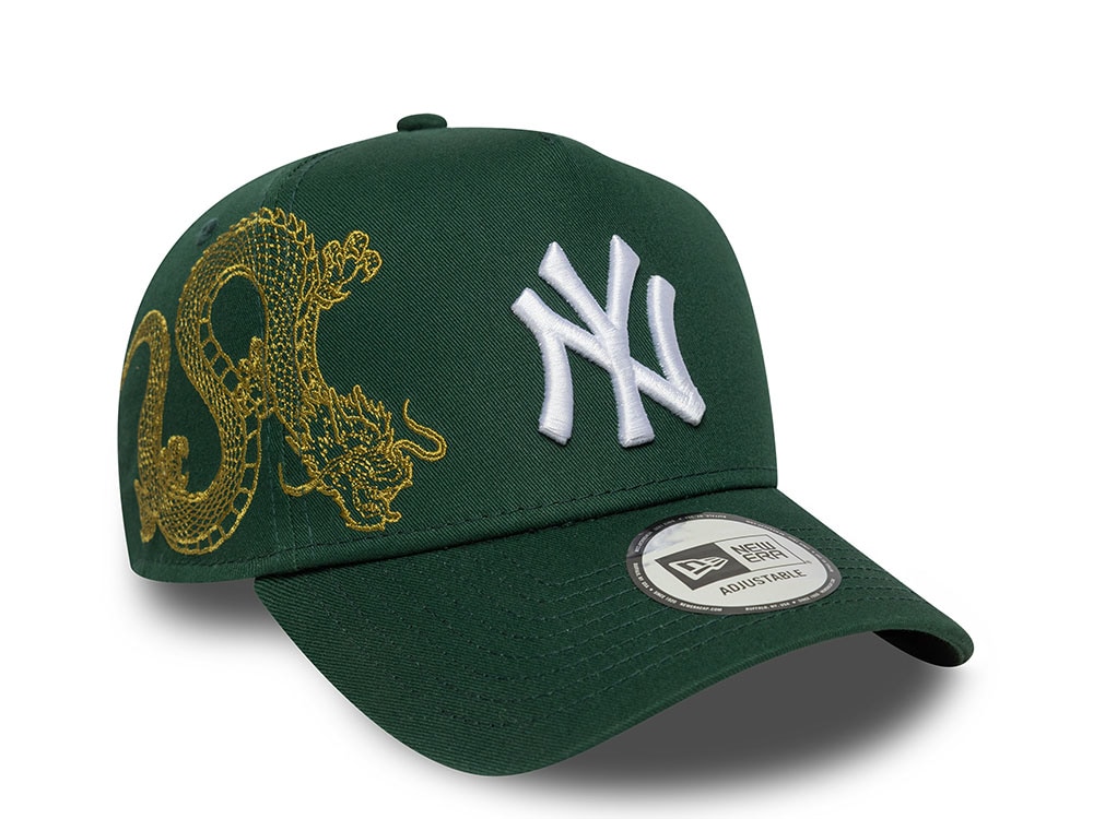 New Era New York Yankees Dark Green Dragon Edition 9Forty A Frame Snapback Casquette