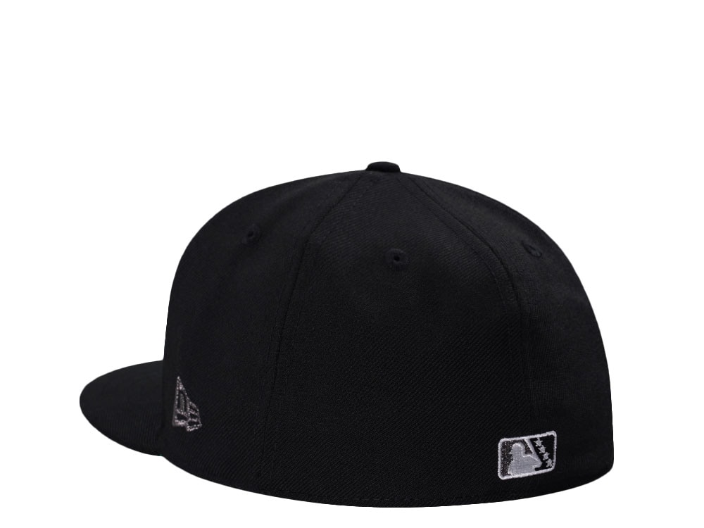 New Era Montgomery Gray Sox Southern League Black Prime Wool Edition 59Fifty Fitted Casquette