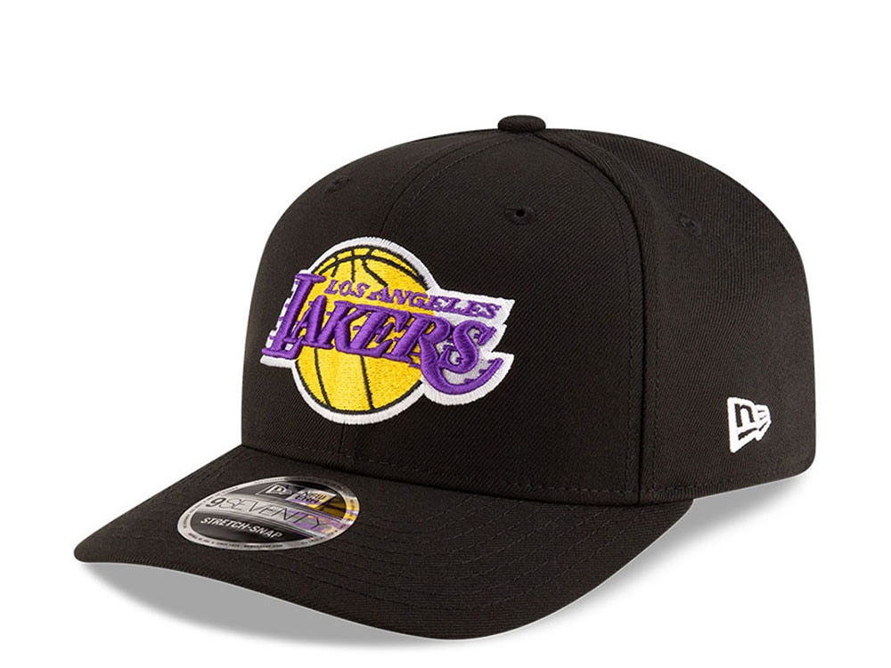New Era Los Angeles Lakers NBA Team Black Edition 9Seventy Snapback Casquette
