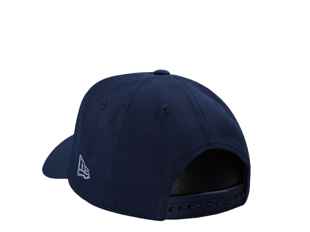 New Era Anaheim Angels 50th Anniversary Ocean Blue Prime Edition 9Forty A Frame Snapback Casquette