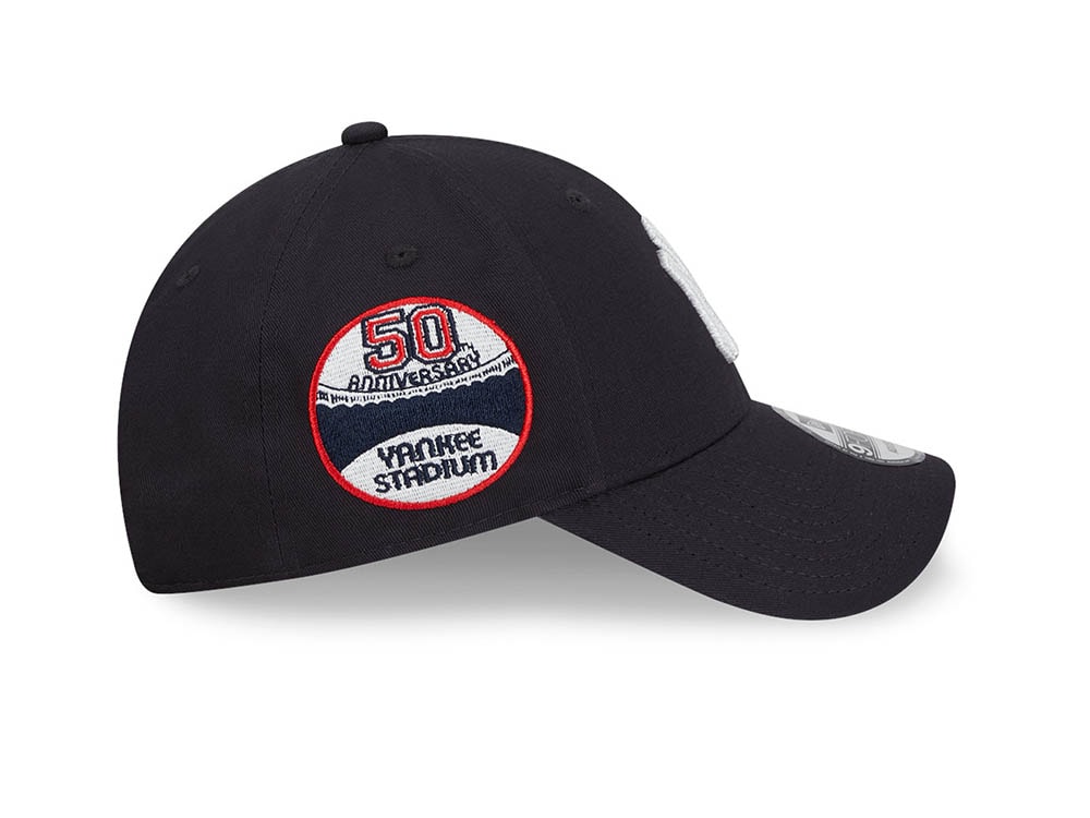 New Era New York Yankees 50th Anniversary Traditions Navy 9Forty Strapback Casquette