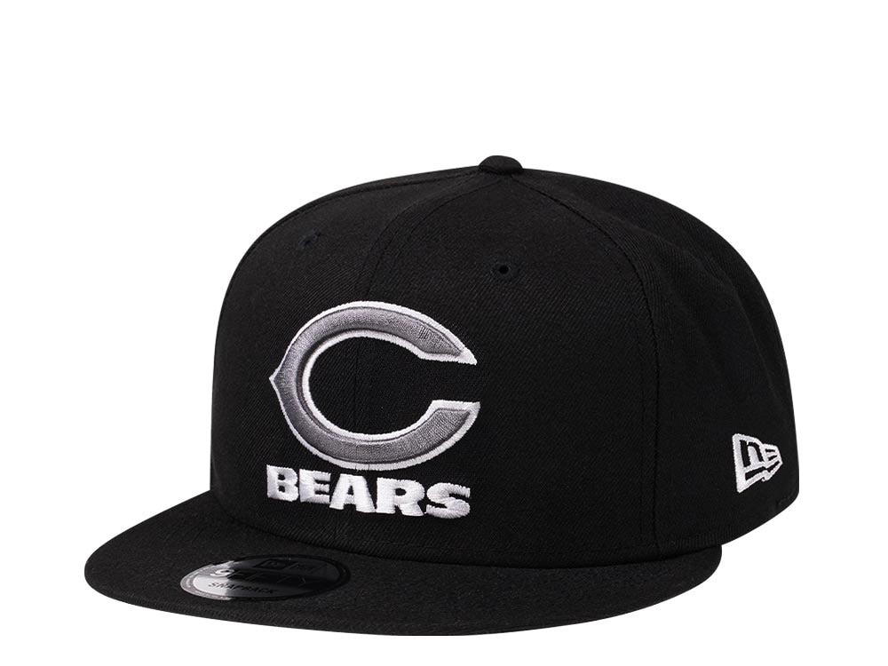 New Era Chicago Bears Steel Black Edition 9Fifty Snapback Casquette