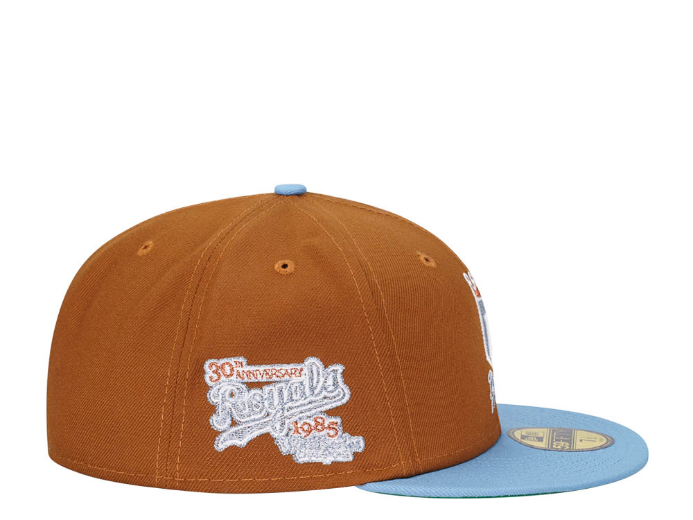New Era Kansas City Royals 30th Anniversary Cool Metallic Prime Two Tone Edition 59Fifty Fitted Casquette