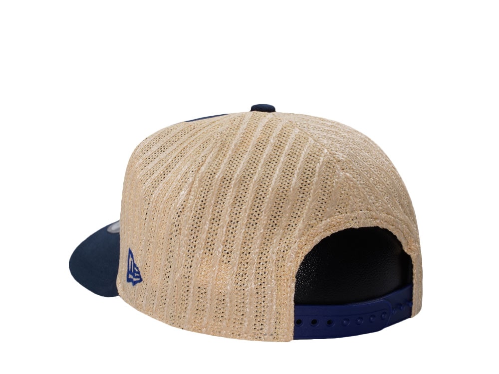 New Era Los Angeles Dodgers Grained Blue Edition 9Fifty Trucker A Frame Snapback Casquette