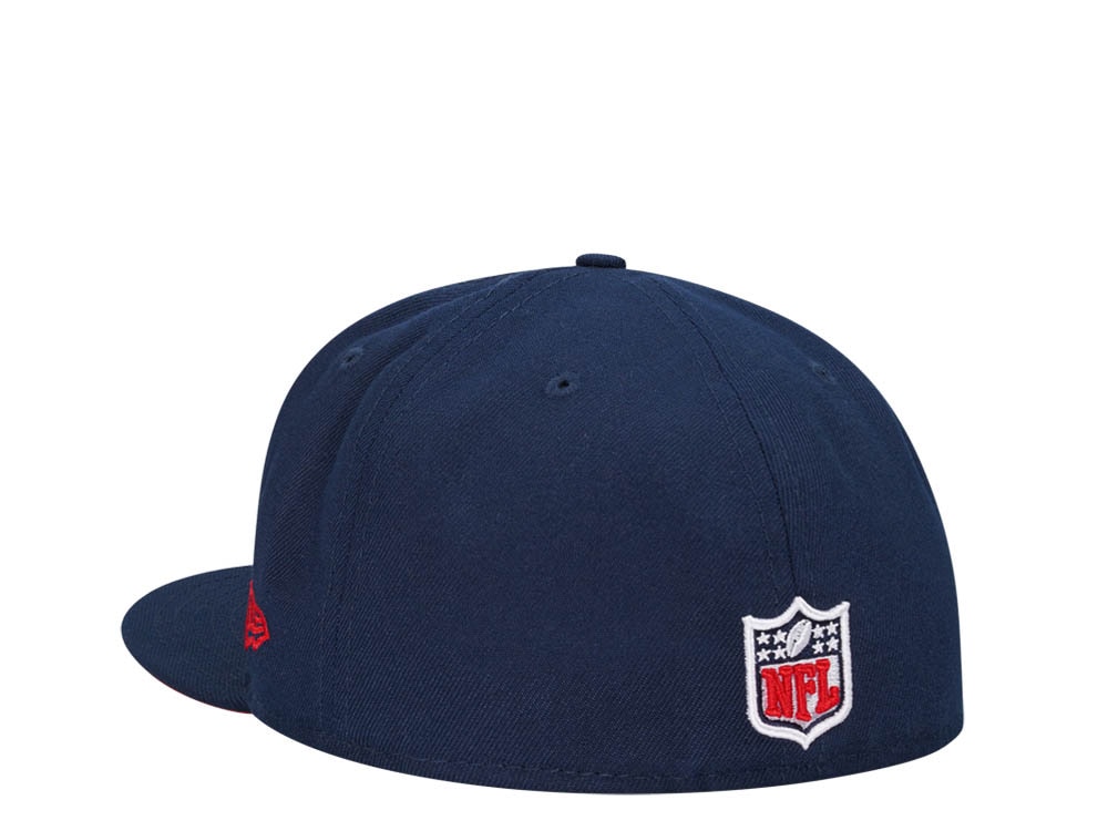 New Era New England Patriots 50 Seasons Navy Edition 59Fifty Fitted Casquette