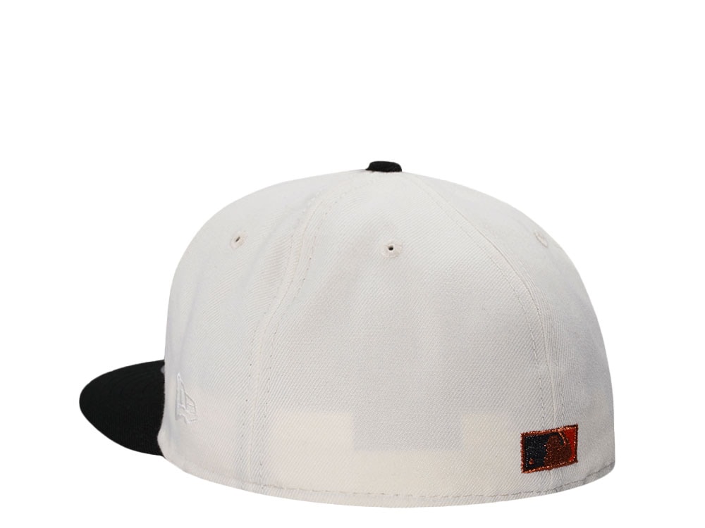New Era San Francisco Giants 20 AT 24 Chrome Metallic Two Tone Edition 59Fifty Fitted Casquette