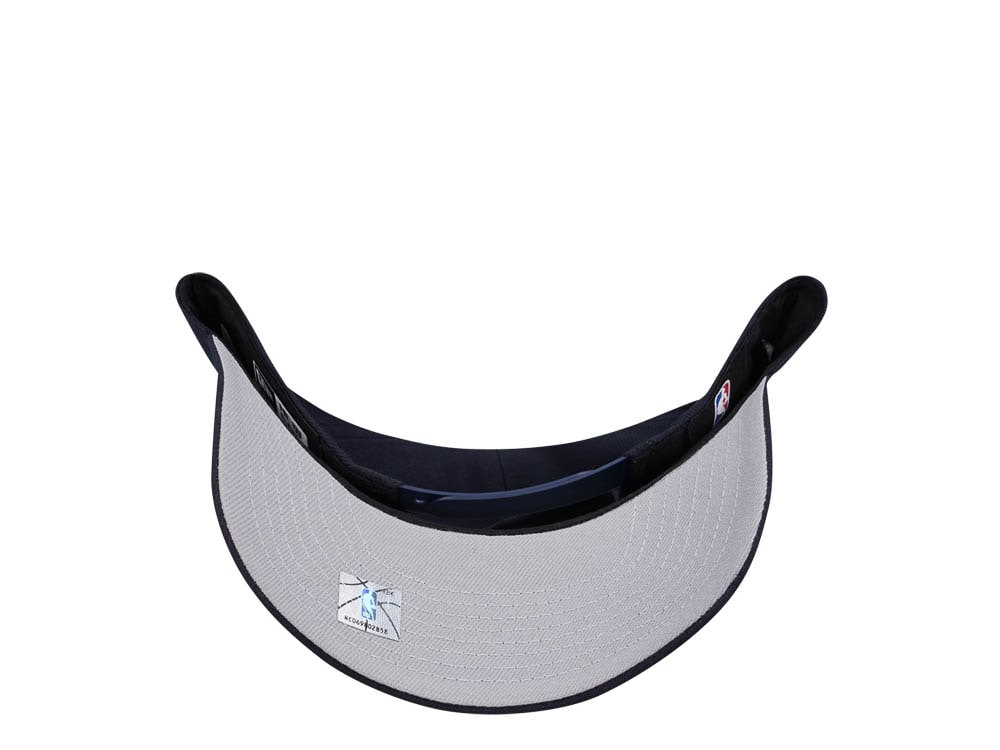 New Era Minnesota Timberwolves Navy Classic Edition 9Forty A Frame Snapback Casquette
