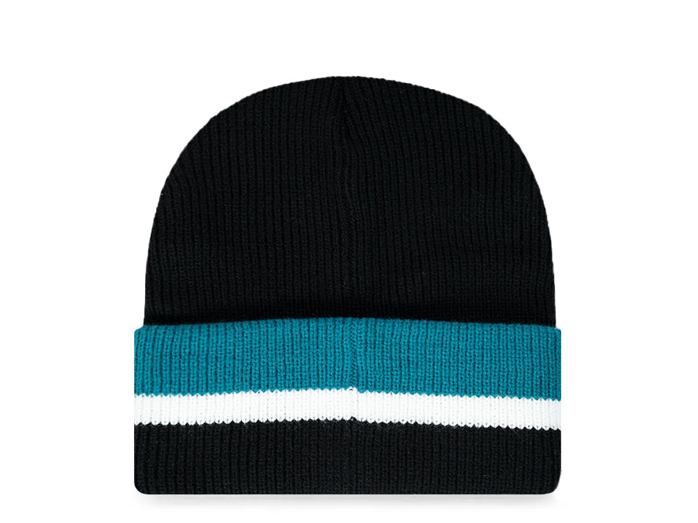 47Brand San Jose Sharks Black Split Chapeaux